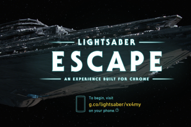 Google's Star Wars Lightsaber Escape