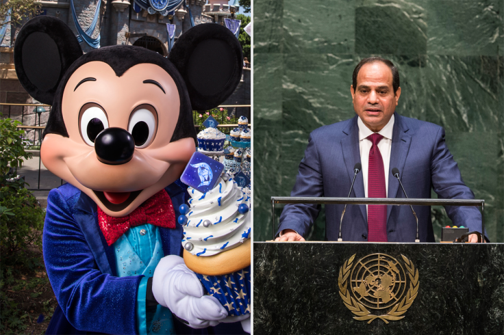 Abdel el-Sisi Mickey Mouse Ears