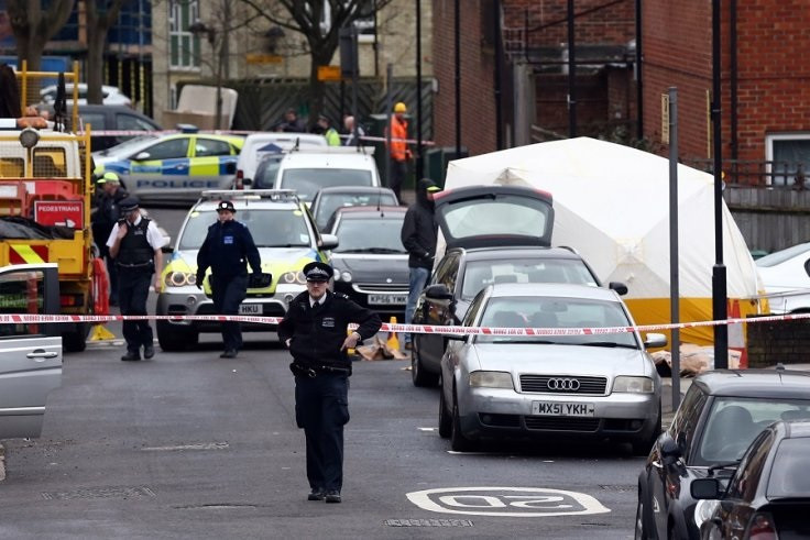 Wood green shooting scene