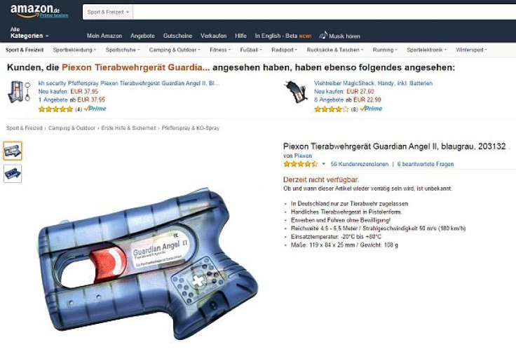 Amazon.co.uk pepper spray gun