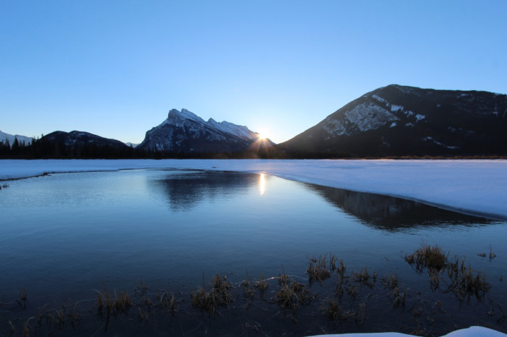 Lake in Alberta, Canada