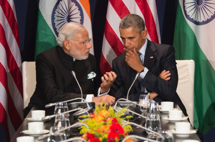 Narendra Modi and Barack Obama at COP21