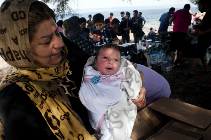 Baby born in conflict