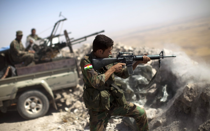 Peshmerga forces engage Isis near Mosul
