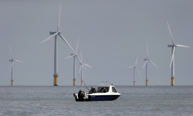 An offshore wind farm