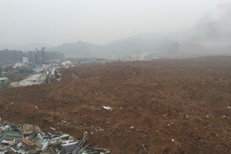 China landslide Shenzhen
