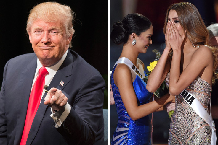 Donald Trump criticises Miss Universe