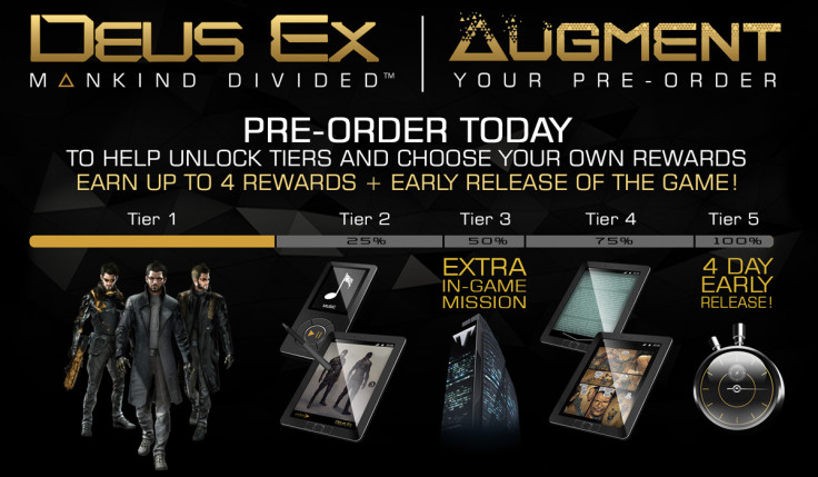 Deus Ex Augment Your Pre-Order