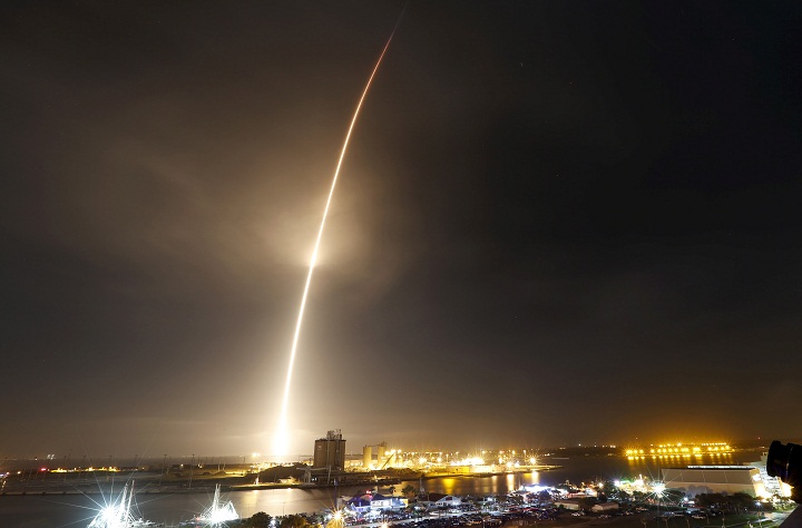 Elon Musk's SpaceX Reusable Orbital Rocket Falcon 9 Makes Historic ...