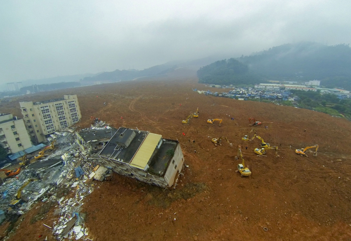 Shenzhen Landslide China 