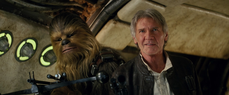 Han Solo and Chewbacca in Star Wars