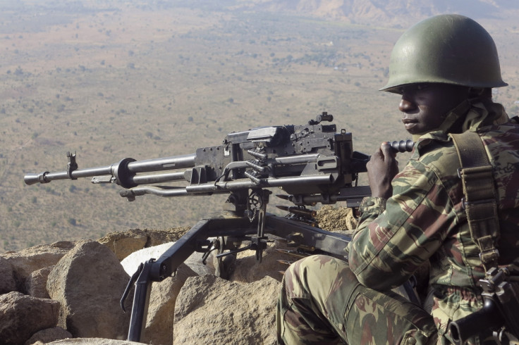 A Cameroonian soldier