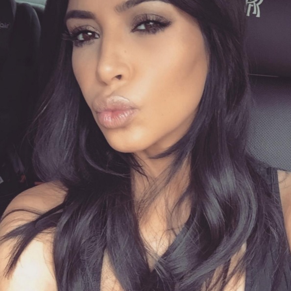 Kim Kardashian lookalike Kamilla Osman