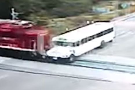 Train Bus Crash Sinaloa Mexico 