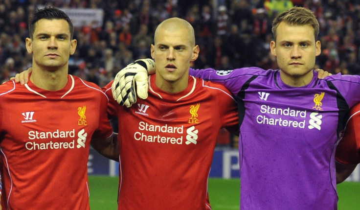 Dejan Lovren, Martin Skrtel, Simon Mignolet