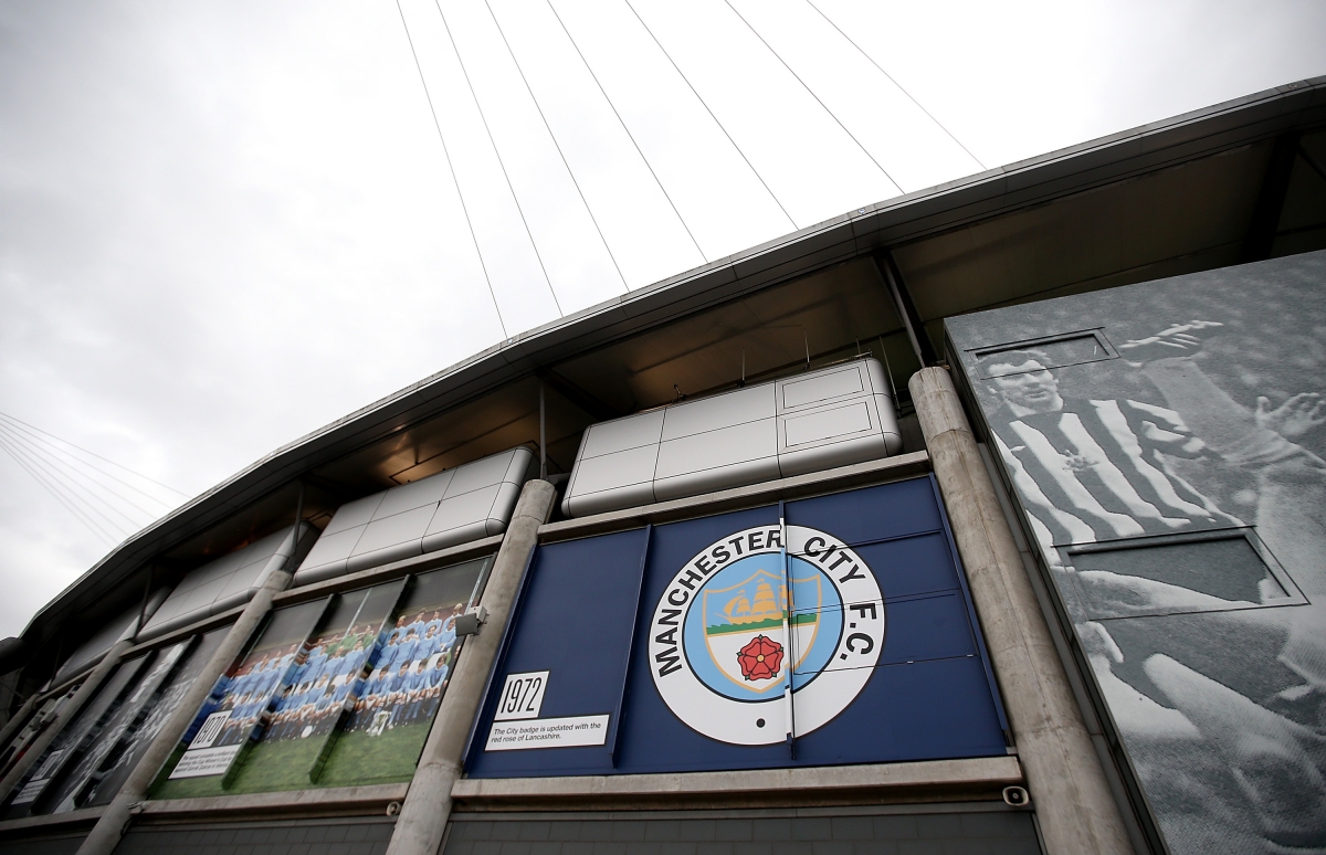 Manchester City badge Manchester City badge