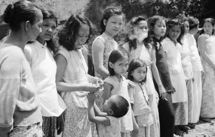 Chinese and Malay comfort women WWII