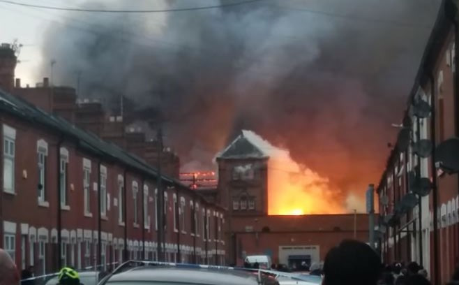 leicester fire
