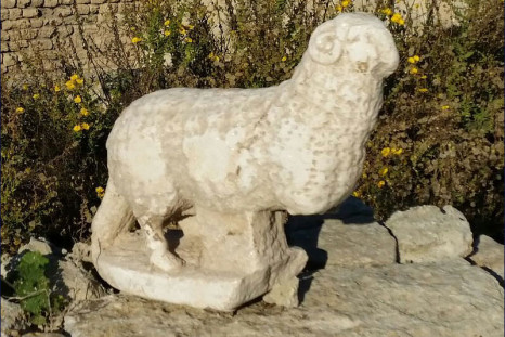 Ancient ram statue discovered in Israel