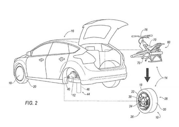 ford patent unicycle wheel batmobile