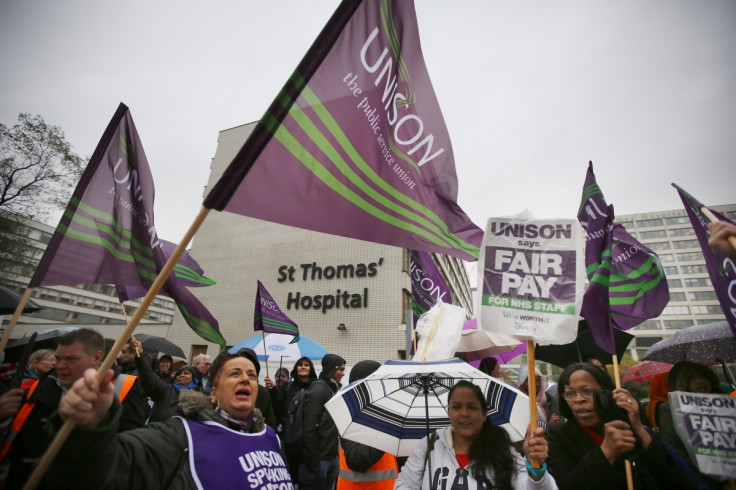 Junior doctors protest in England