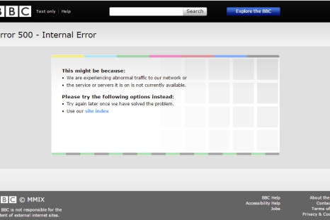 bbc down iplayer website not working