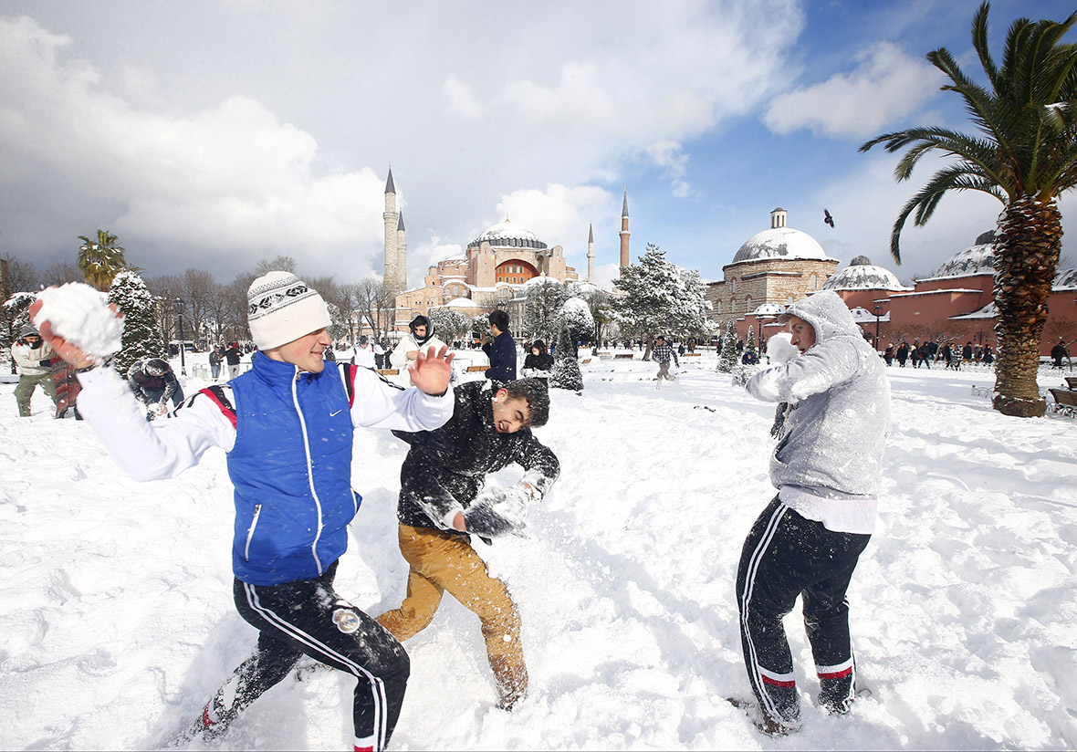 snow Istanbul