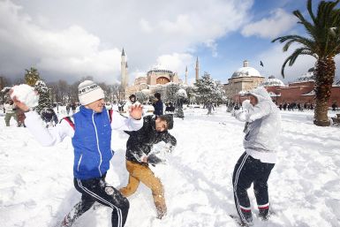 snow Istanbul