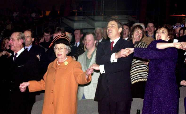 The Queen and Tony Blair