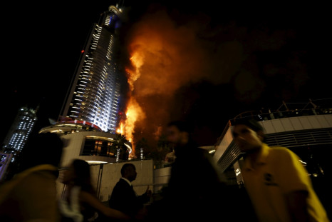Dubai The Address Hotel Fire
