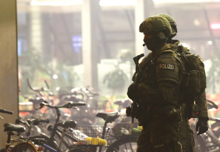 German Police patrol Munich 