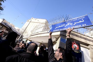 Iranian protester