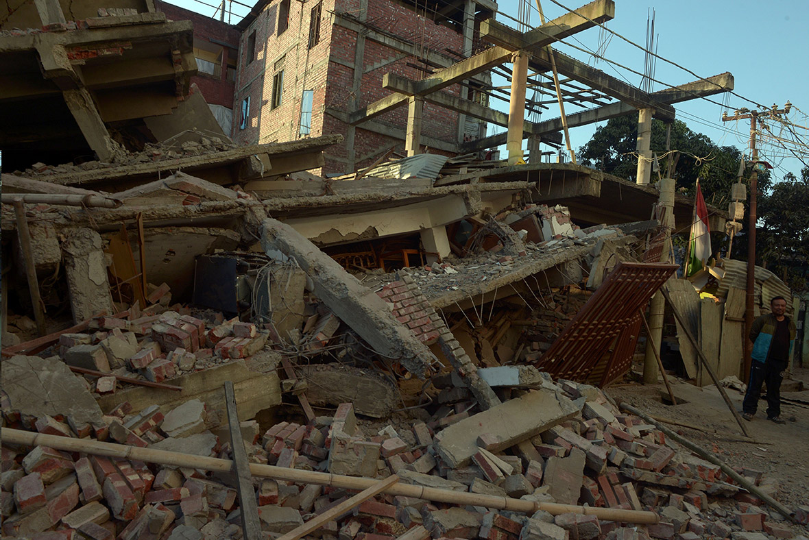 Earthquake causes devastation across northeast India, Bangladesh and