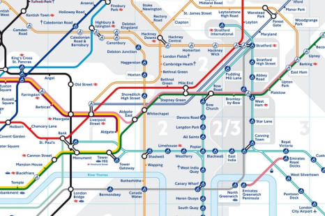 New London Underground map 2016