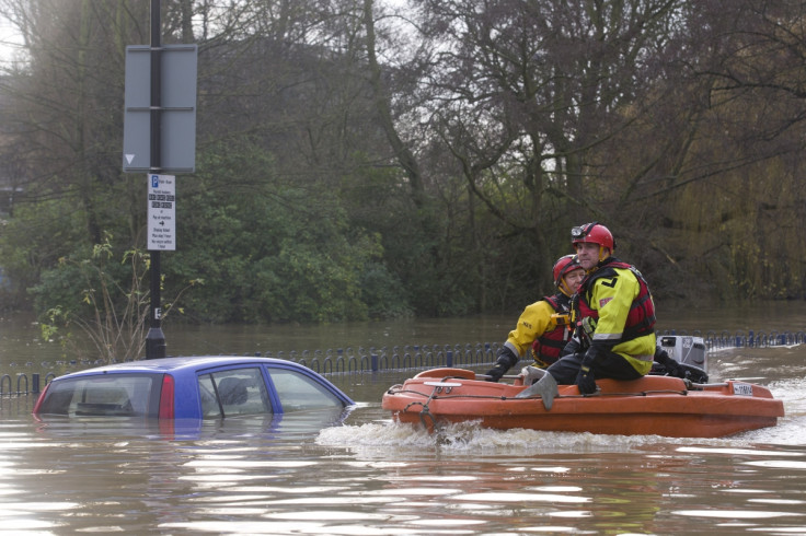 Flooding in York, England