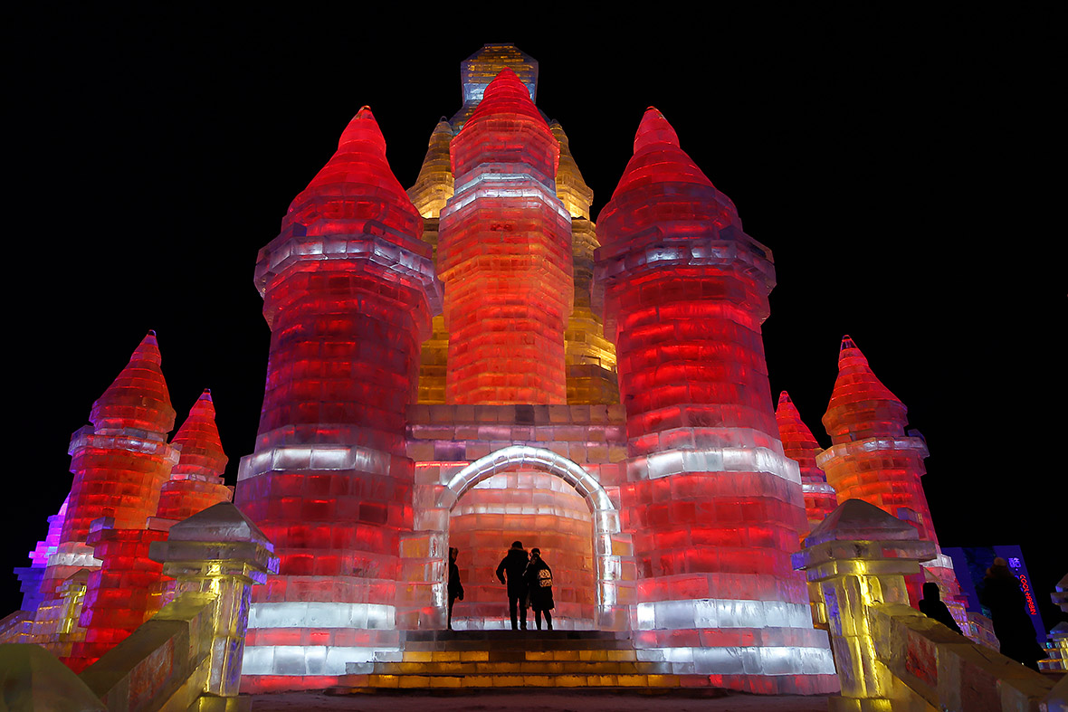 Harbin Spectacular city of ice and world's biggest snow sculptures