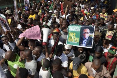 Biafra protests
