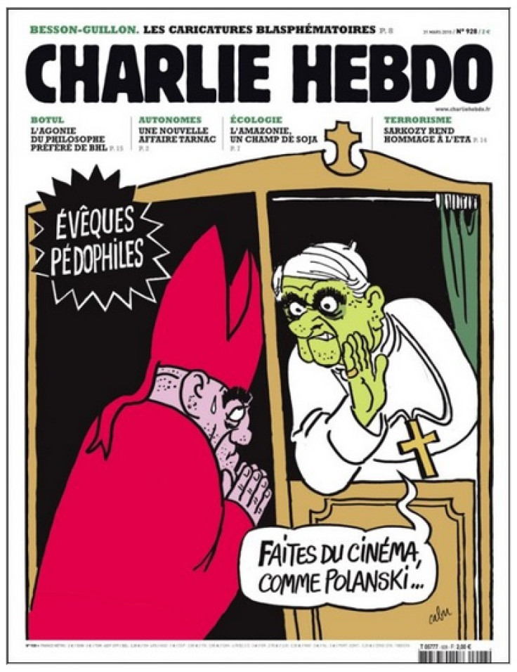 Charlie Hebdo pope