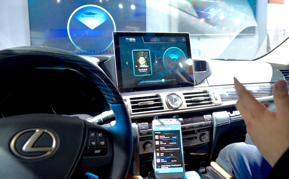 CES 2016 Harman Summit is a 28speaker car stereo with vibrating seats
