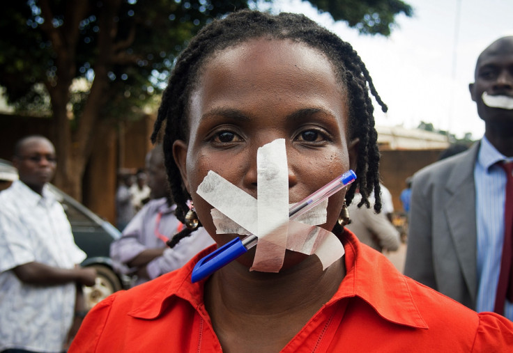 Uganda presidential election freedom of expression