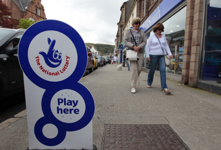 national lottery sign