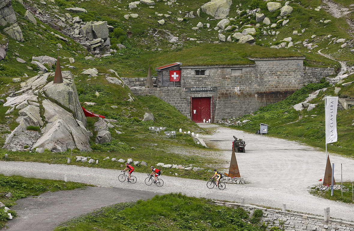 Swiss army bunkers