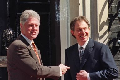 Bill Clinton and Tony Blair