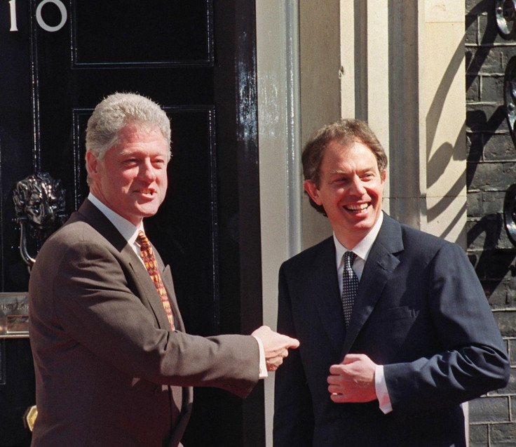 Bill Clinton and Tony Blair