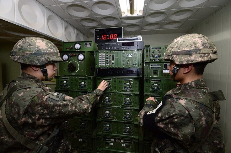 North Korea loudspeakers