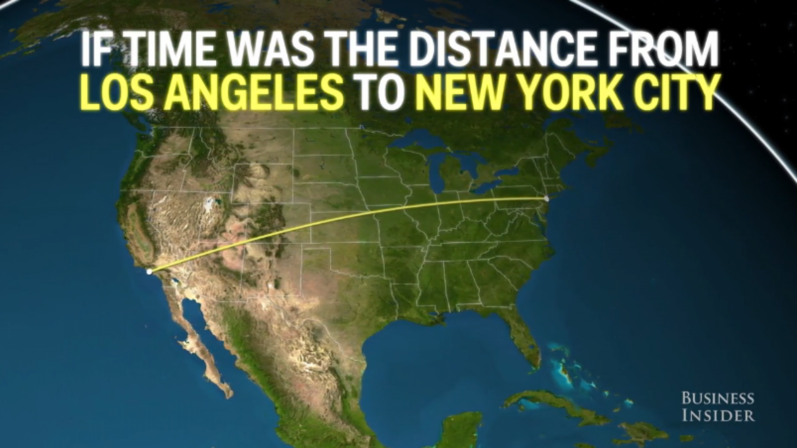 Amazing video of Earth’s 4.5 billion year history scaled to