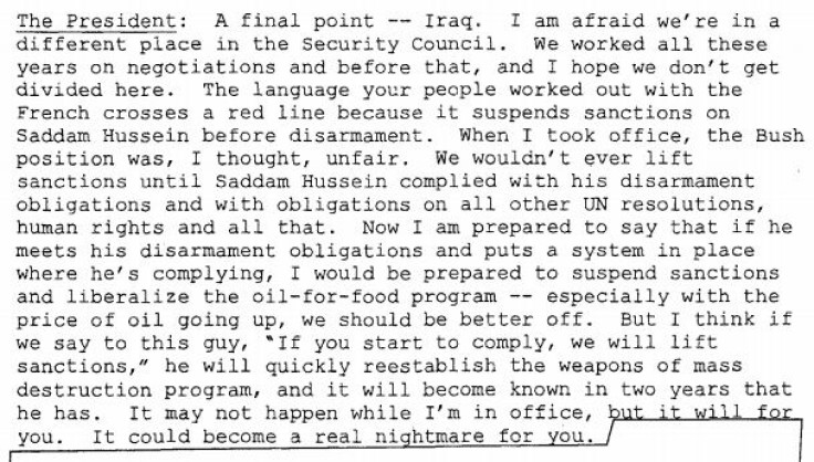Blair Clinton transcript