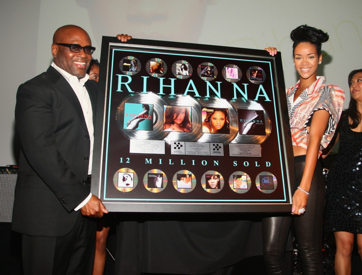 LA reid and Rihanna