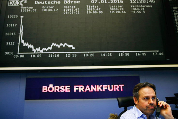 European stocks jump as global markets end week on calmer note European stocks jump as global markets end week on calmer note