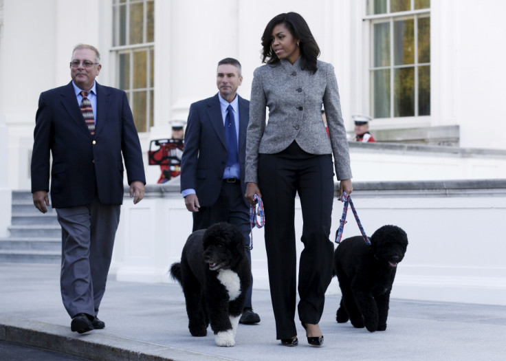 Michelle Obama, Bo & Sunny